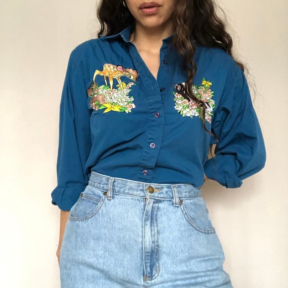 Mickey inc. Bambi Button Up - Picture 4 of 4